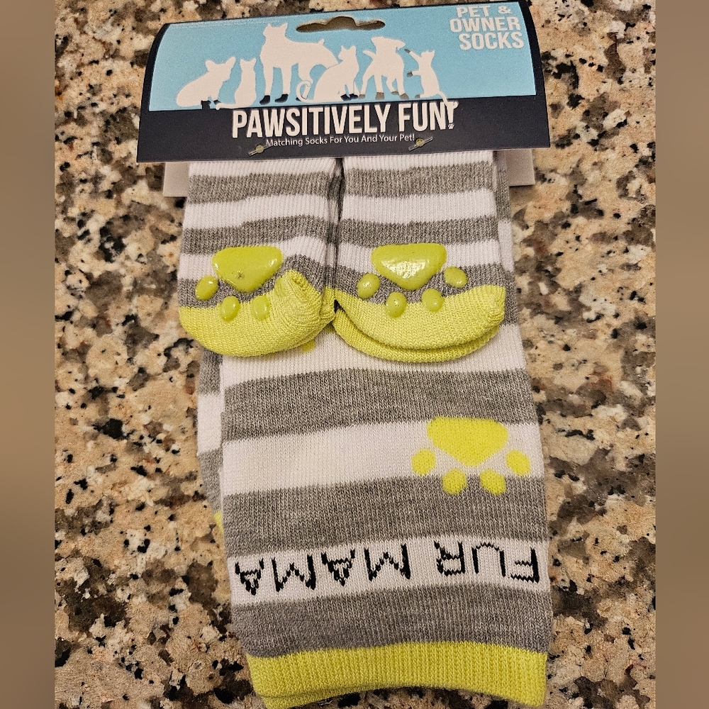 Pet and owner matching socks